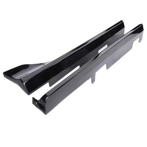 Honda Civic Side Skirts - Omac - Black - '16-'21 Honda Civic Side Skirts - Omac - Black - '16-'21